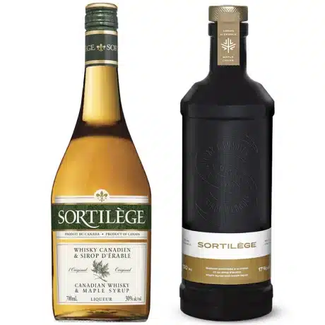 Duo crème & whisky canadien au sirop d'érable Sortilège