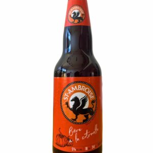 Bière "St-Ambroise Citrouille"