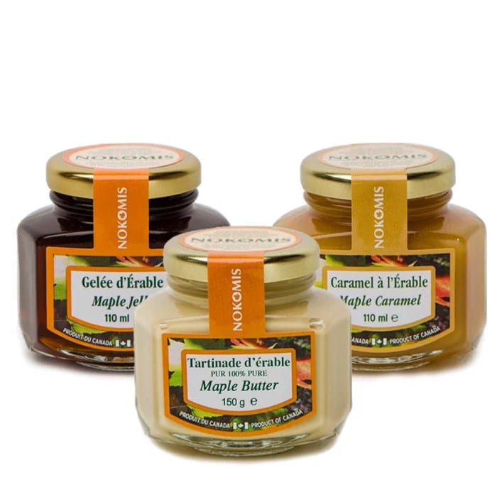 Assortiment de produits à l'érable