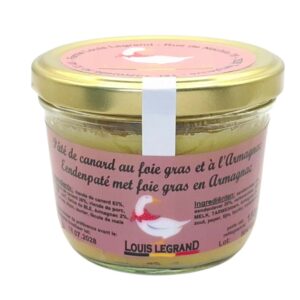 Pâté de canard au foie gras et à l'Armagnac